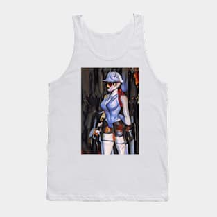 Abstract Mannequin Tank Top